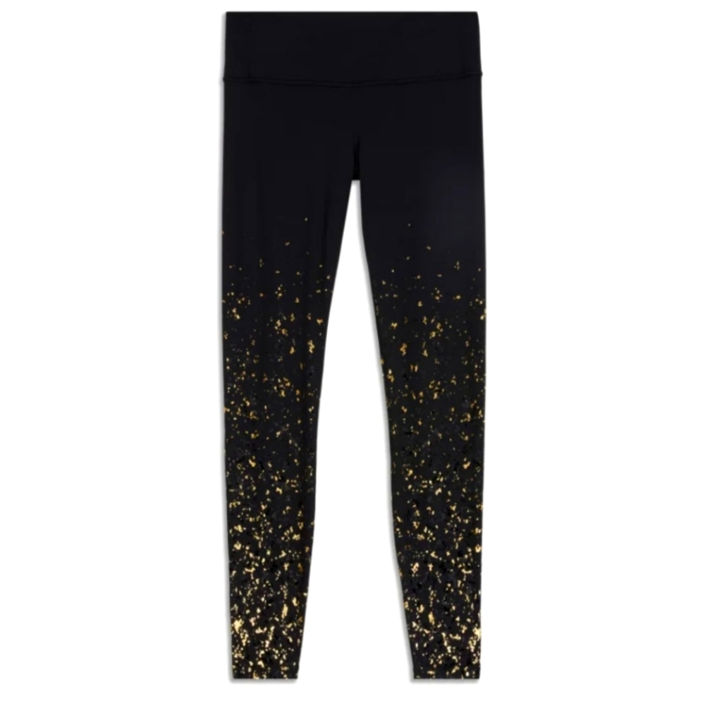 NWOT Lululemon Gold Specks leggings
